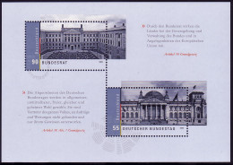 Block 76 Bundestag Und Bundesrat 2009, Postfrisch ** - Neufs