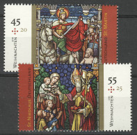 2895-2896 Weihnachten 2011, Satz Postfrisch ** - Neufs