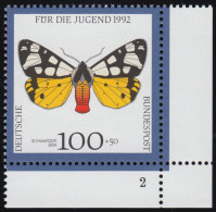 1605 Jugend Nachtfalter 100+50 Pf ** FN2 - Unused Stamps