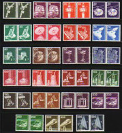 494ff IuT 23 Werte, Waagerechte Paare, Satz ** - Unused Stamps