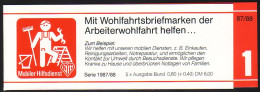 AWO/Wofa 1987 Gold & Silber - Bursenreliquiar 80 Pf, 5x1336, Postfrisch - Autres & Non Classés