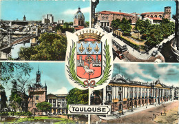 31 TOULOUSE MULTIVUES BLASON - Toulouse