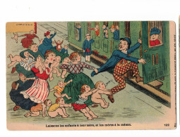 LAISSONS LES ENFANTS A LEUR MERE ET LES MERES A LA MAISONEDITION ARTAUD NOZAIS NANTES NON ECRIT TRAIN - 1900-1949