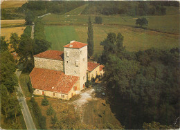 32 LANNEPAX VUE AERIENNE CHÂTEAU DE GAJAN - Autres & Non Classés