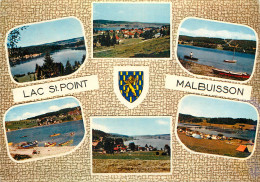 25 LAC SAINT POINT MALBUISSON MULTIVUES BLASON - Sonstige & Ohne Zuordnung