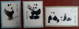 CHINE - CHINA  - 1963 - Panda Géant - N° 1493/95 Y&T - Neufs ** (MNH) - 2 Photos - Ongebruikt