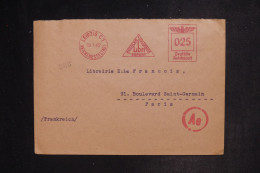 ALLEMAGNE - Enveloppe Commerciale De Leipzig Pour Paris En 1942  , Affranchissement Mécanique - L 152860 - Lettres & Documents