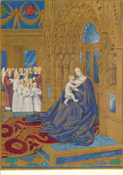 JEAN FOUQUET  RELIGION LA VIERGE ET L'ENFANT - Vergine Maria E Madonne