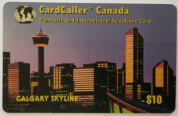 Canada Cardcaller $10 Prepaid - Calgary Skyline - Canada