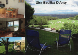 L - CARTE PUBLICITAIRE - PUY DE DOME - CHATEL GUYON - HAMEAU LE BOURNET - GITE BOUILLAT D'ANTY - Otros & Sin Clasificación