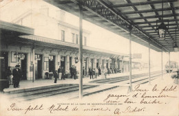 GARE DE NOGENT-LE PERREUX BRY - Vue Intérieure De La Gare. - Bahnhöfe Ohne Züge
