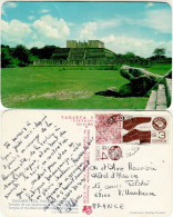 MEXICO 1981 POSTCARD SENT FROM MEXICO TO FRANCE - México