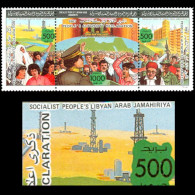 LIBYA 1987 Petroleum Oil OPEC Related Gaddafi Peoples Authority (MNH) - Petróleo