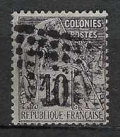 FRANCE Colonies Emissions Générales Ca.1881: Le Y&T 50 Obl. "losange De Points" - Alphée Dubois