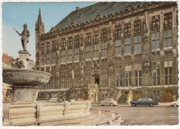 Bad Aachen: FIAT 500, MERCEDES W110/111, 2x VW 1200 KÄFER/COX, OPEL REKORD P1 - Rathaus, Karls-Brunnen - (Deutschland) - Turismo