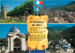 63 LA BOURBOULE MULTIVUES BLASON - La Bourboule