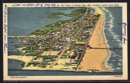 AK Ocean City, MD, Air View Looking North From Inlet  - Ocean City