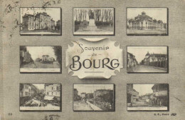 Fantaisie Souvenir De BOURG  8 Vues RV - Andere & Zonder Classificatie