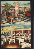 AK New York, NY, Restaurant Zimmermanns Hungaria, 46th Street  - Andere & Zonder Classificatie