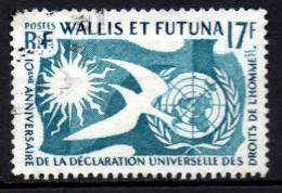 Wallis Et Futuna  - 1958 - Droits De L' Homme  - N° 160 - Oblit - Used - Gebruikt