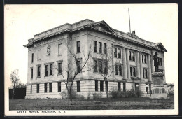 AK Milbank, SD, The Court House In Fall  - Other & Unclassified