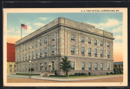 AK Cumberland, MD, View Of The U. S. Post Office  - Andere & Zonder Classificatie