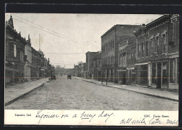 AK Ligonier, IN, View Over Cavin Street  - Sonstige & Ohne Zuordnung