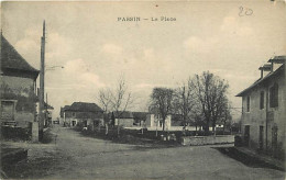 38 - Passin - La Place - Animée - Correspondance - CPA - Voir Scans Recto-Verso - Andere & Zonder Classificatie