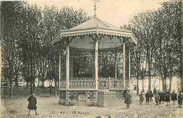 51 - Ay - Le Kiosque - Animée - CPA - Voir Scans Recto-Verso - Ay En Champagne