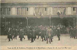 69 - Lyon - Visite De M A Fallières Président De La République En Mai 1907 - Animée - CPA - Voir Scans Recto-Verso - Otros & Sin Clasificación