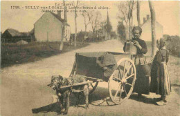 Reproduction CPA - 45 Sully Sur Loire - Les Voitures à Chien - Marchande De Charbon - C'était La France - No B62 - CPM F - Sully Sur Loire