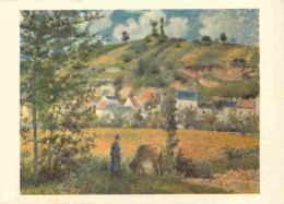 Art - Peinture - Camille Pissarro - Paysage à Chaponval - Musée Du Louvre De Paris - Carte De La Loterie Nationale - CPM - Malerei & Gemälde