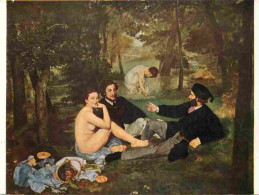 Art - Peinture - Edouard Manet - Le Déjeuner Sur L'herbe - CPM - Voir Scans Recto-Verso - Malerei & Gemälde
