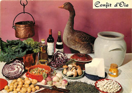 Recettes De Cuisine - Confit D'Oie - Carte Neuve - Gastronomie - CPM - Voir Scans Recto-Verso - Küchenrezepte