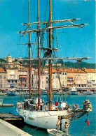 Bateaux - Voiliers - Saint Tropez - Le Port Et Les Quais - CPM - Voir Scans Recto-Verso - Zeilboten