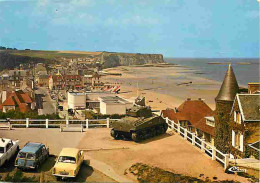 Automobiles - Arromanches - Le Bourg La Plage Les Pontons Le Musée Du Débarquement - Flamme Postale De Mortain - CPM - V - Passenger Cars