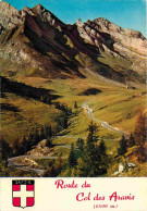 73 - Savoie - Col Des Aravis - La Route Du Col Des Aravis - Blasons - CPM - Voir Scans Recto-Verso - Other & Unclassified