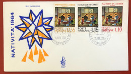 VATICAN - FDC - 1964 - Christmas - FDC