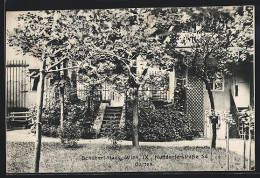 AK Wien, Schubert-Haus, Nussdorferstrasse 54, Garten  - Sonstige & Ohne Zuordnung