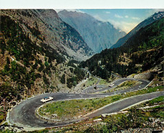 65 - Hautes Pyrénées - Route Du Lac D'Orédon - Lacets Des Edelweiss - Automobiles - CPM - Voir Scans Recto-Verso - Sonstige & Ohne Zuordnung