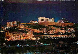 Grèce - Athènes - L'Acropole Illuminée - CPM - Voir Scans Recto-Verso - Griechenland