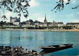 49 - Saumur - La Loire Et Le Château - Flamme Postale De Saumur - CPM - Voir Scans Recto-Verso - Saumur