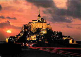 50 - Le Mont Saint Michel - Vue Générale - Coucher De Soleil - CPM - Voir Scans Recto-Verso - Le Mont Saint Michel