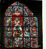 28 - Chartres - Intérieur De La Cathédrale Notre Dame - Vitraux Religieux - Notre-Dame De La Belle Verrière - CPM - Voir - Chartres