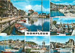 14 - Honfleur - Multivues - Bateaux - Carte Neuve - CPM - Voir Scans Recto-Verso - Honfleur