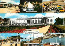 14 - Deauville - Multivues - Casino - Flamme Postale De Trouville - CPM - Voir Scans Recto-Verso - Deauville