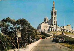 13 - Marseille - Notre Dame De La Garde - CPM - Voir Scans Recto-Verso - Notre-Dame De La Garde, Funicular Y Virgen