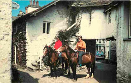 Animaux - Chevaux - Royaume-Uni - Hawkshead - Promenade Equestre - Voir Scans Recto Verso  - Horses