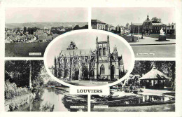 27 - Louviers - Multivues - Carte Dentelée - CPSM Format CPA - Voir Scans Recto-Verso - Louviers