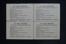 VIEUX PAPIERS - Documents Du Consulat D'Espagne à Londres, Non Utilisés  - L 152868 - Sammlungen